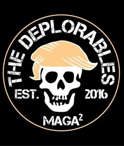 Trump, The Deplorables, Deplorable Die Cut Vinyl Decal