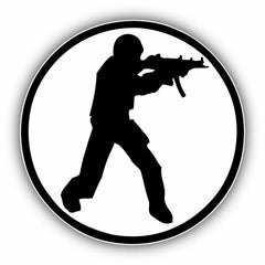 Counter-Strike Die Cut Vinyl Decal