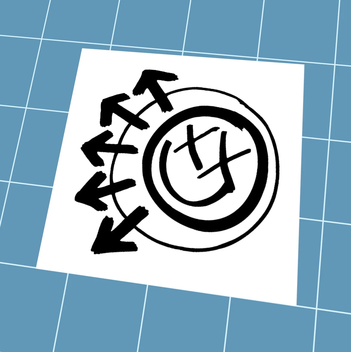 Blink 182 Vinyl Decal Decal Die Cut Vinyl Decal