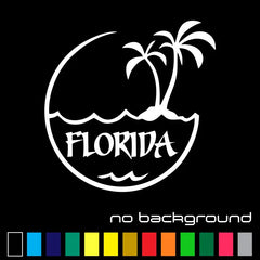 Florida Sticker Die Cut Vinyl Decal