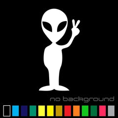 Alien Die Cut Vinyl Decal