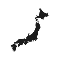 Japan country outline Die Cut Vinyl Decal