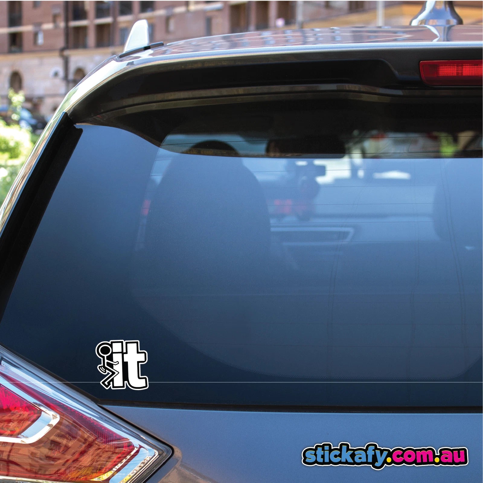 F*ck It Sticker Funny Laptop Car Window Bumper 4x4 Ute Decal 4wd Cute. Decal Die Cut Vinyl Decal/ Bumper For Windows, Cars, Trucks, Laptops, Etc.