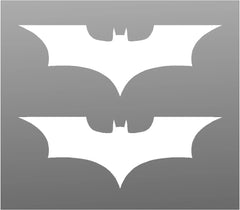 2 Batman Dark Knight Symbol Vinyl Decals Car Window Laptop Stickers Die Cut Vinyl Decal