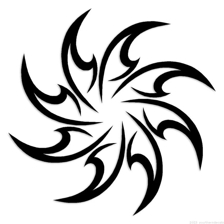 Metallica Ninja Star Die Cut Vinyl Decal