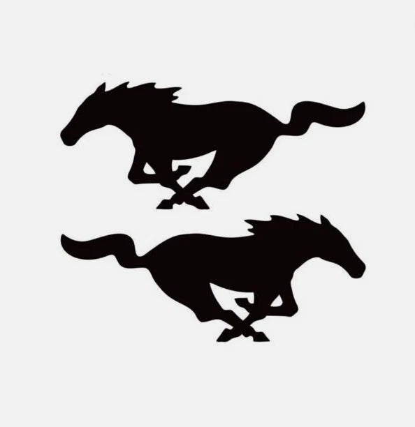 Running Horse Die Cut Vinyl Decal