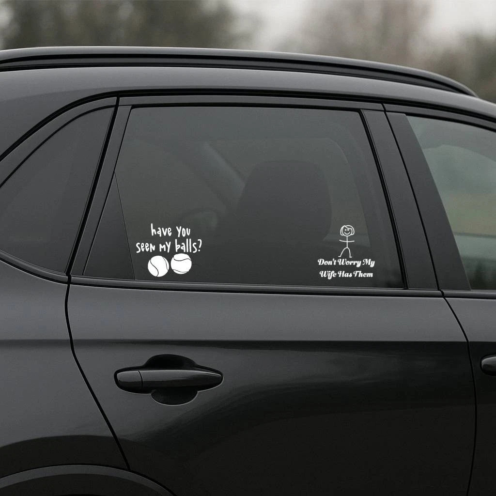 Car Bumper Stickers Funny Car Decal Crude Window Sticker . Decal Die Cut Vinyl Decal/ Bumper For Windows, Cars, Trucks, Laptops, Etc.