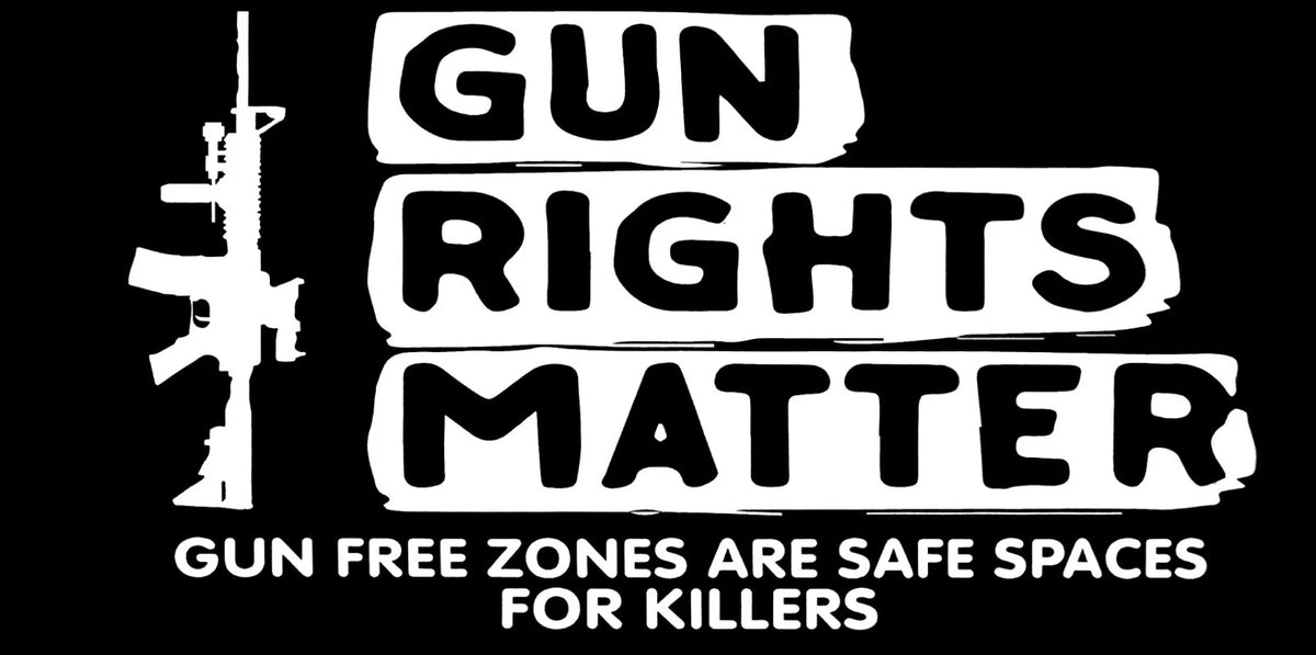Gun Rights Matter Die Cut Vinyl Decal