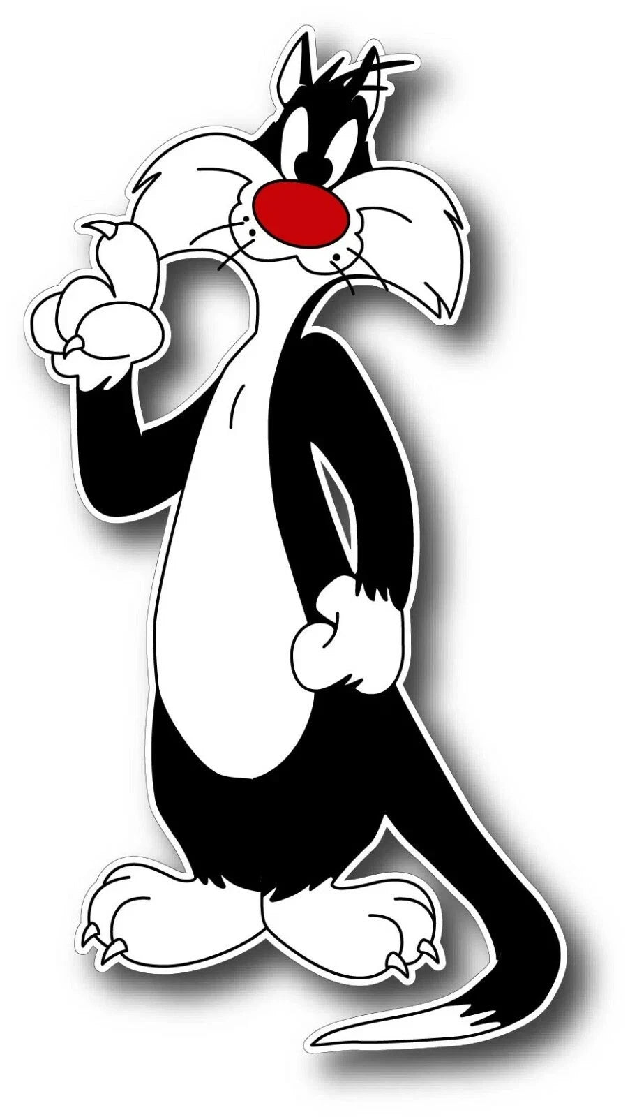 SYLVESTER THE CAT CARTOON LOONEY TUNES Bumper For Windows, Cars, Trucks, Laptops, Etc.