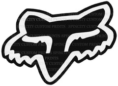 Fox Motocross  Die Cut Vinyl Decal