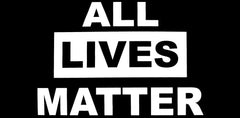 All Lives Matter Die Cut Vinyl Decal