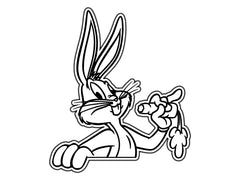 Bugs Bunny Die Cut Vinyl Decal