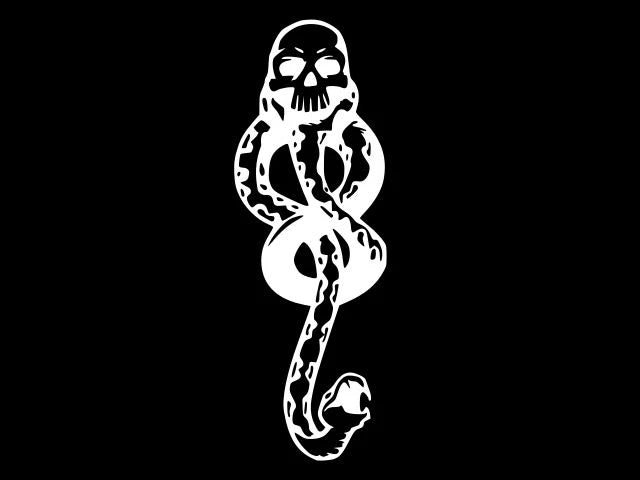 DEATHEATER DARK MARK Die Cut Vinyl Decal