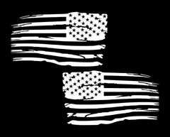 Distressed American Flag Premium Vinyl Decal sticker funny JDM Vinyl Decal, Die Cut Vinyl Decal/ Bumper For Windows, Cars, Trucks, Laptops, Etc.