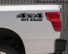 pair 4X4 Off Road  Die Cut Vinyl Decal