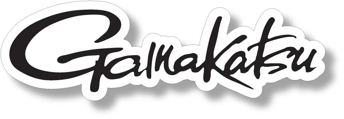 GAMAKATSU BLACK BAIT Die Cut Vinyl Decal
