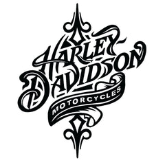 Harley Vintage Motorcycle Vinyl Decal Sticker ANY Die Cut Vinyl Decal