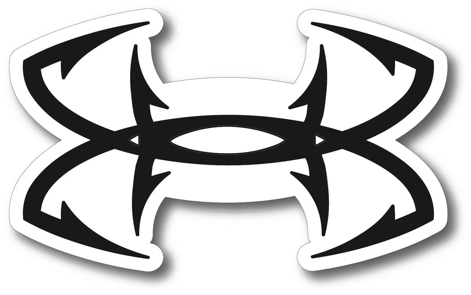 FISH HOOKS Die Cut Vinyl Decal