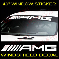 AMG Mercedes Benz Windshield Vinyl Decal Sticker Die Cut Vinyl Decal