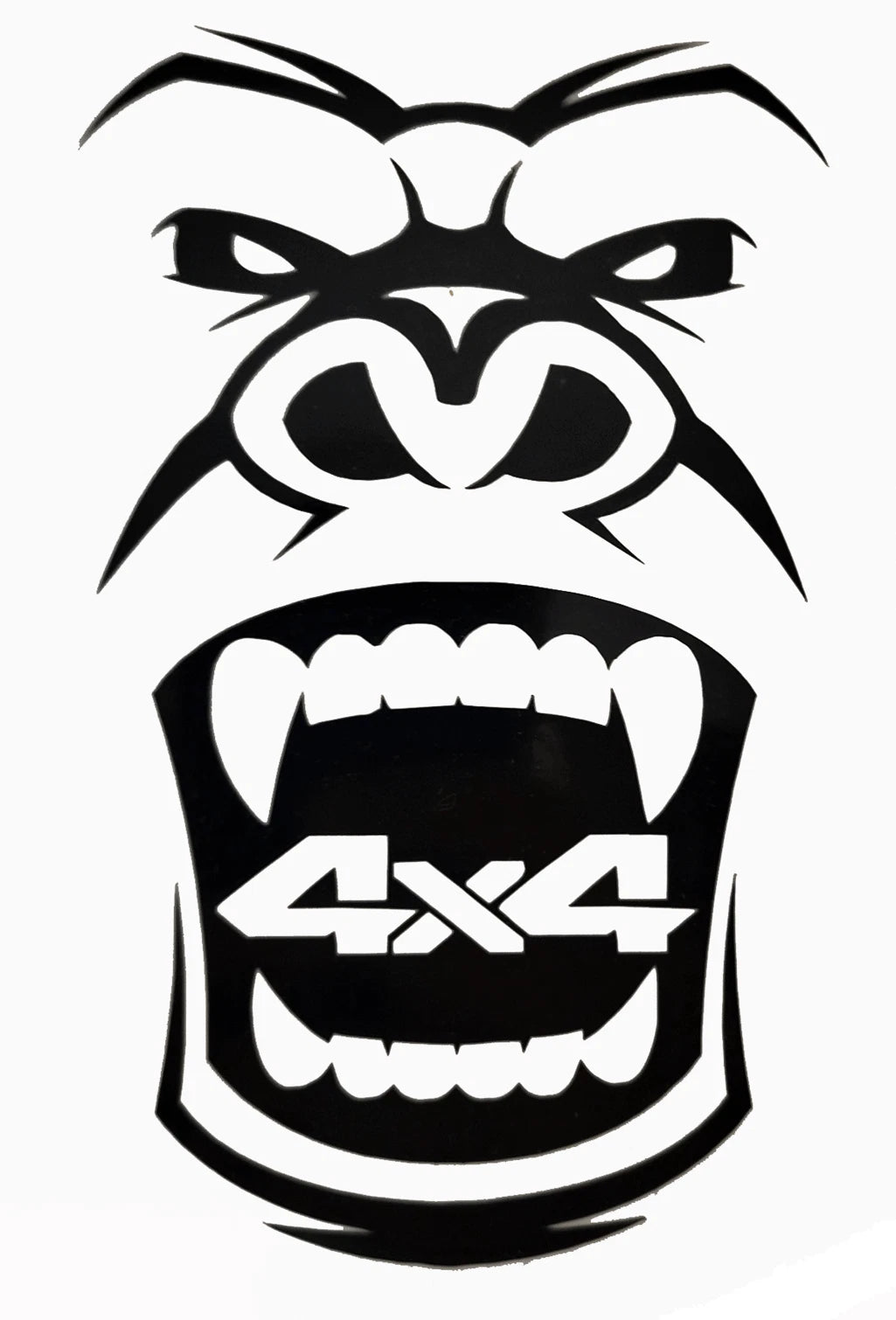 Decal Truck Car Window Gorilla  Die Cut Vinyl Decal