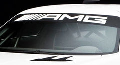 AMG Mercedes Benz Windshield Vinyl Decal Sticker Vehicle Logo Graphic Die Cut Vinyl Decal