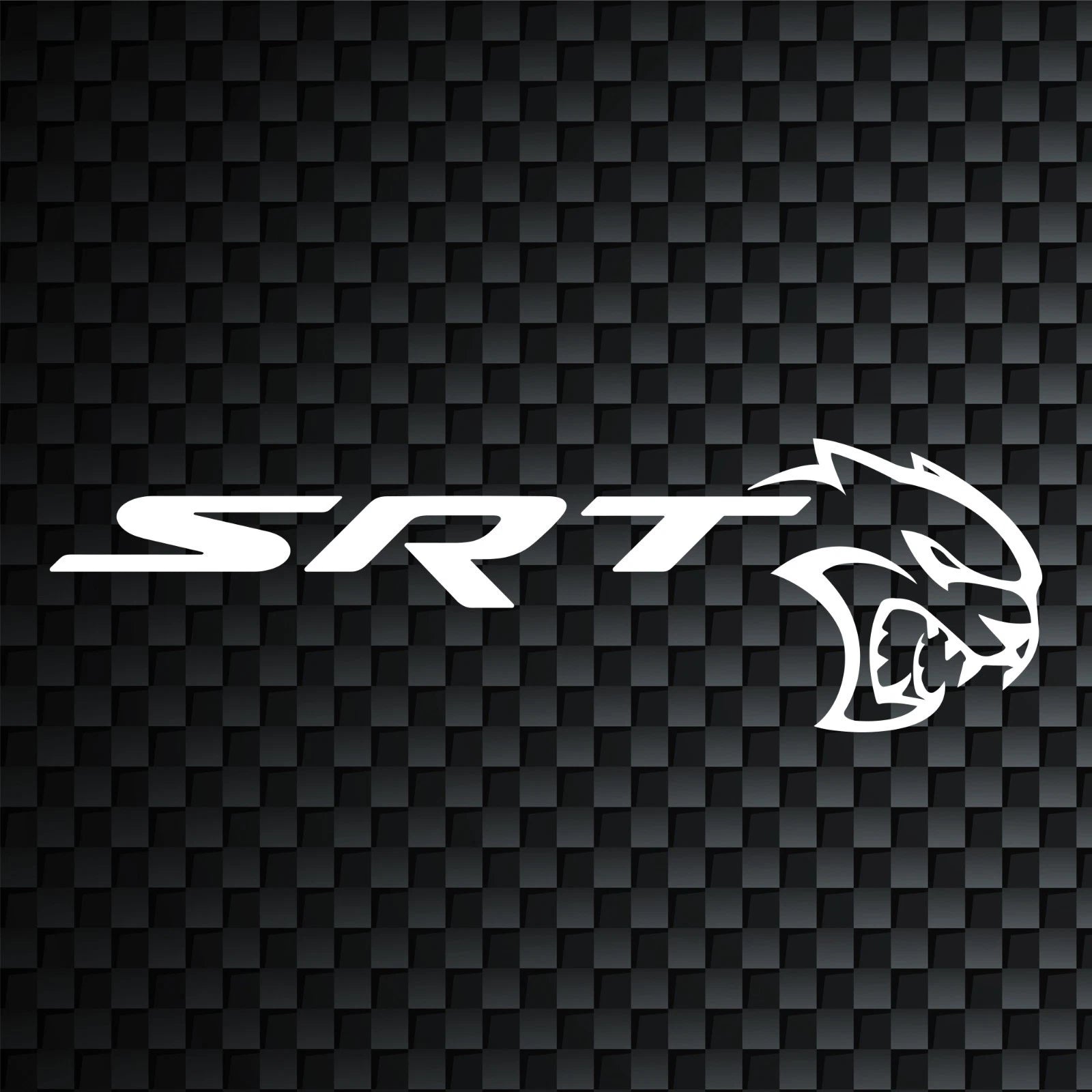 SRT Hellcat Vinyl Decal for Cars, Trucks, Window, Laptop Vinyl Sticker