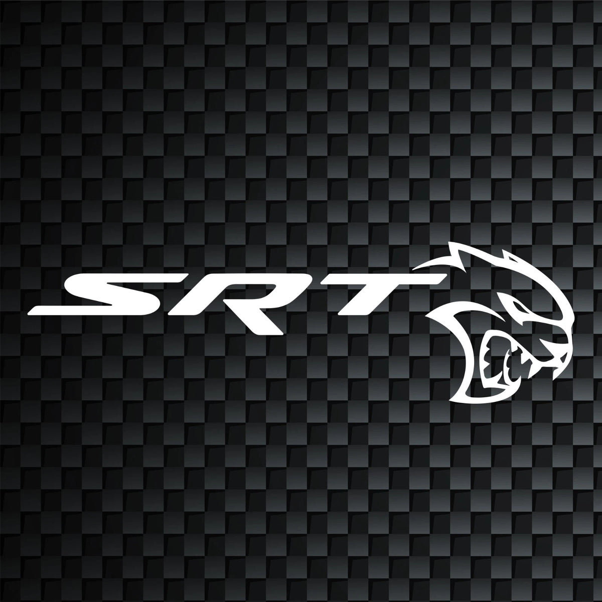 SRT Hellcat Vinyl Decal for Cars, Trucks, Window, Laptop Vinyl Sticker
