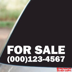 Car Window Bumper CUSTOM Die Cut Vinyl Decal