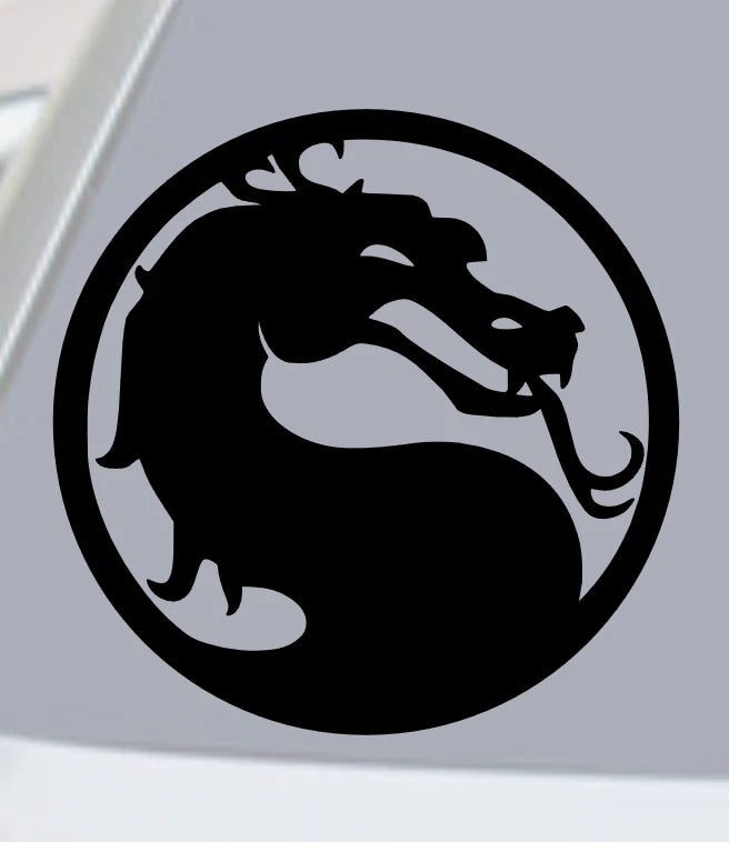 MORTAL KOMBAT Die Cut Vinyl Decal