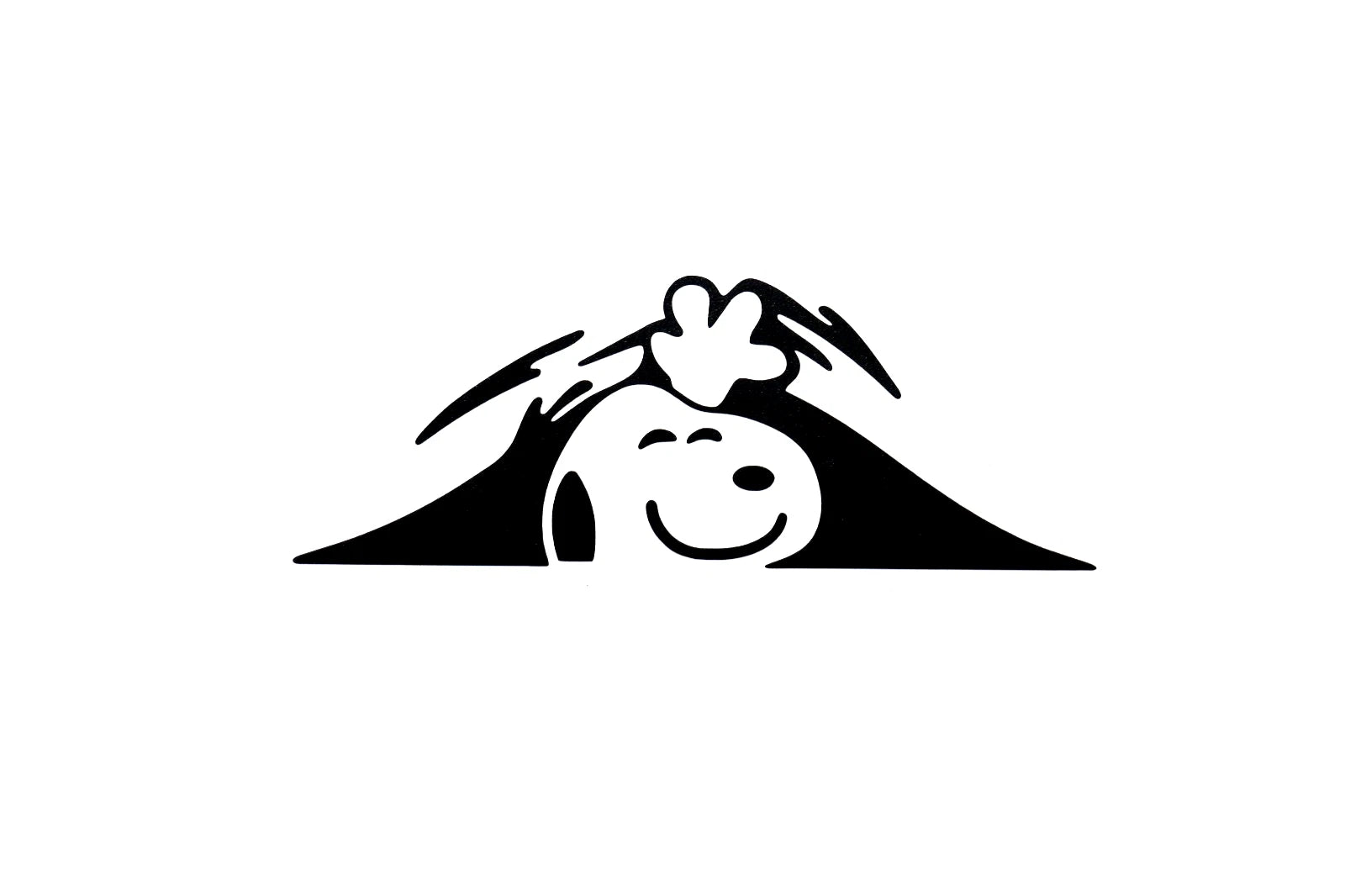 SNOOPY WAVING Car Van EV Bumper Window Laptop Wall Funny Vinyl Decal Sticker. Decal Die Cut Vinyl Decal/ Bumper For Windows, Cars, Trucks, Laptops, Etc.