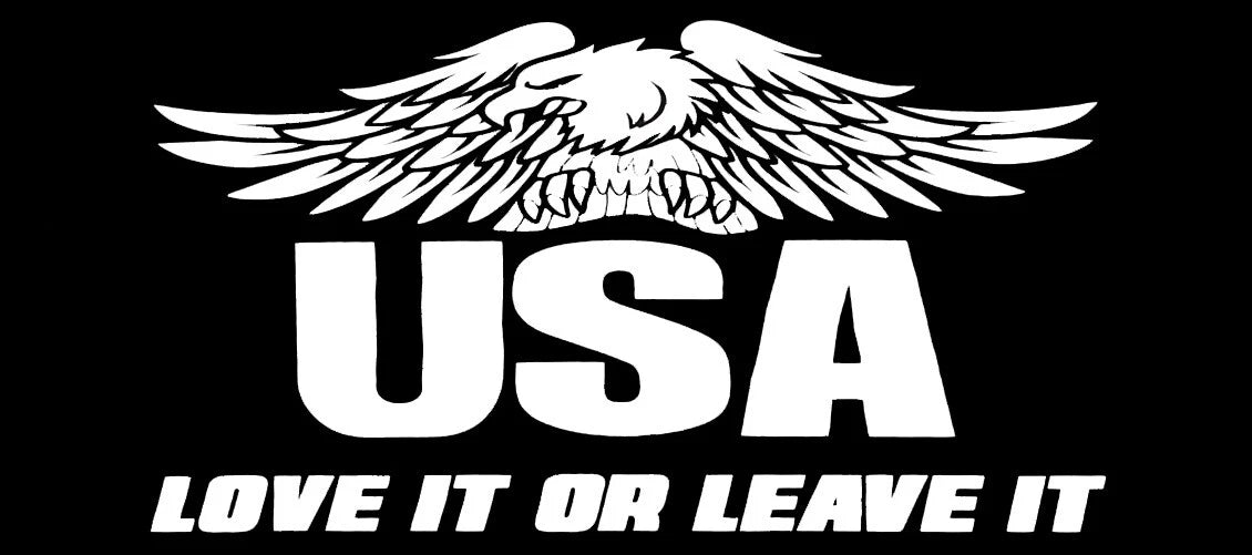 Love It Or Leave It Die Cut Vinyl Decal