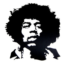 Jimi Hendrix Portrait For Windows, Cars, Trucks, Laptops, Etc.