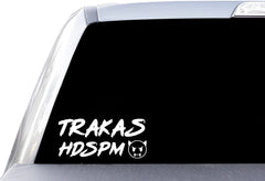 Trakas HDSPM Window Die Cut Vinyl Decal