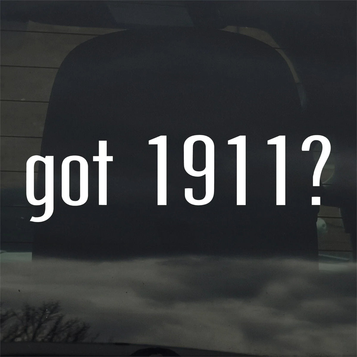Got 1911? Die Cut Vinyl Decal