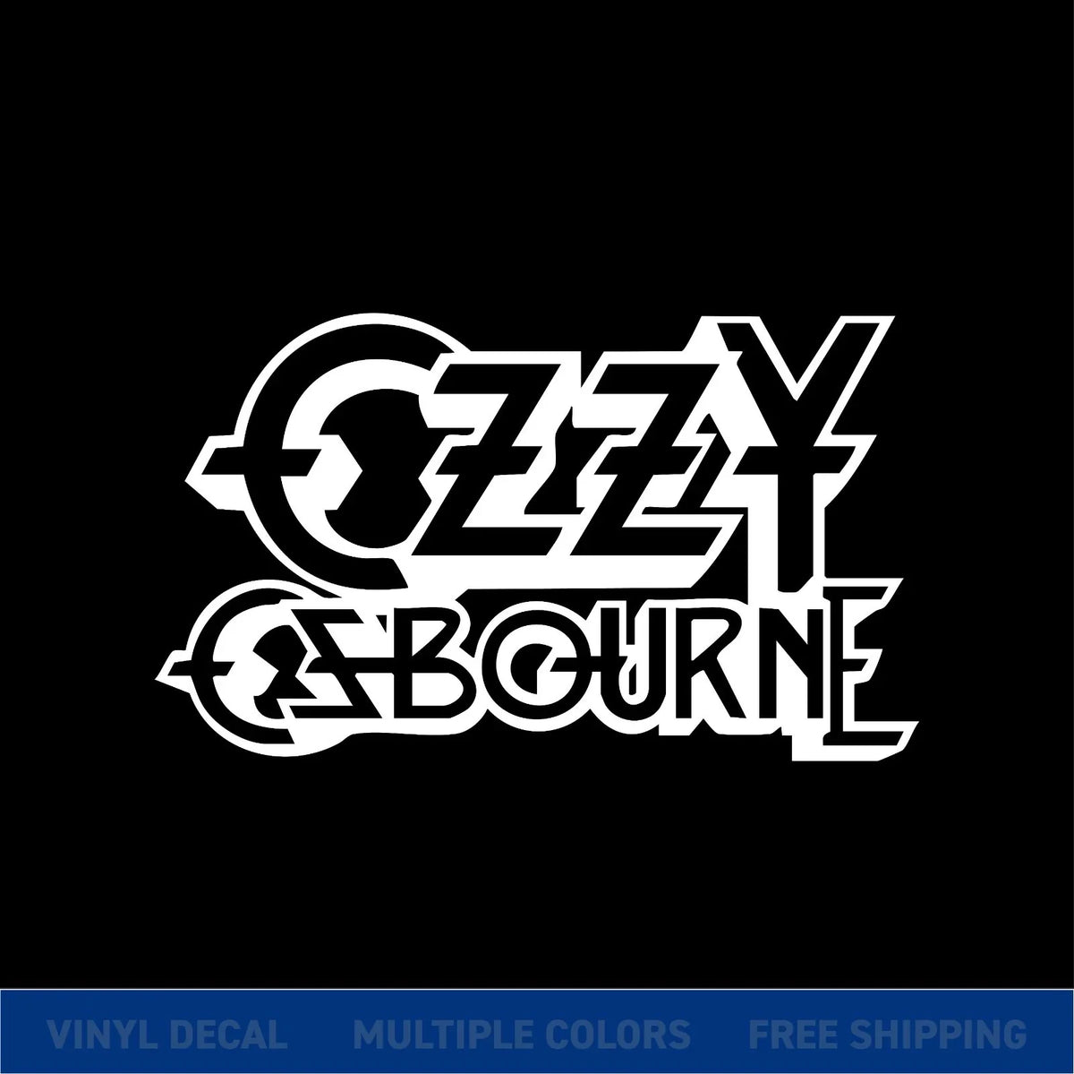 Ozzy Osbourne Die Cut Vinyl Decal