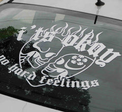 Eternity Lovers Windshield Rear Window Decal Car Sticker Banner JDM Vinyl Low Die Cut Vinyl Decal