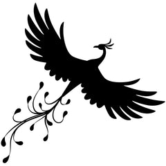 Phoenix Sticker Flying Silhouette Legend Bumper For Windows, Cars, Trucks, Laptops, Etc.