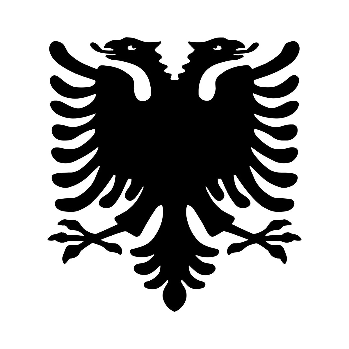 Albanian Eagle For Windows, Cars, Trucks, Laptops, Etc.