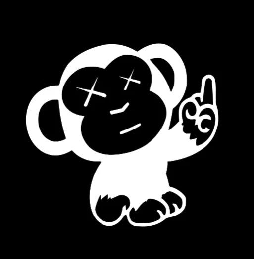 Monkey Middle Finger JDM Vinyl Funny Car Truck Sticker Decal Die Cut Vinyl Decal