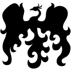 Phoenix Sticker Silhouette Legend Flames For Windows, Cars, Trucks, Laptops, Etc. (Copy)