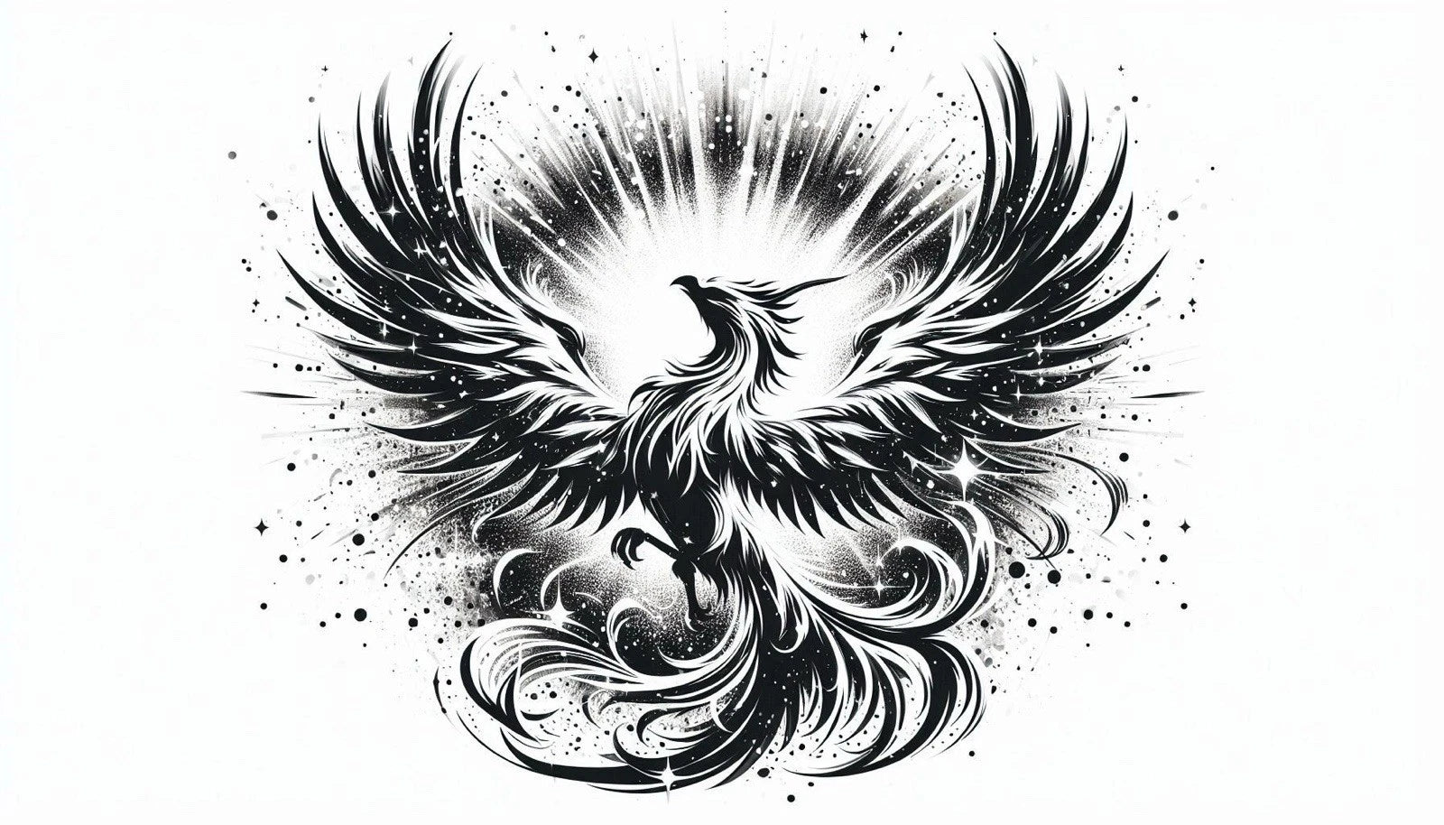 Sparkling Phoenix Rebirth Ashes Renewal Resilience For Windows, Cars, Trucks, Laptops, Etc. (Copy) (Copy)