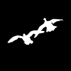 Ducks Die Cut Vinyl Decal