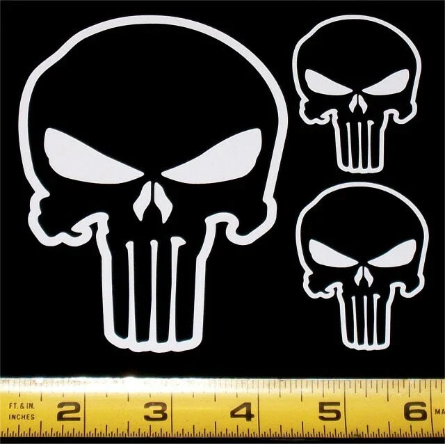 The Punisher Skull  Die Cut Vinyl Decal