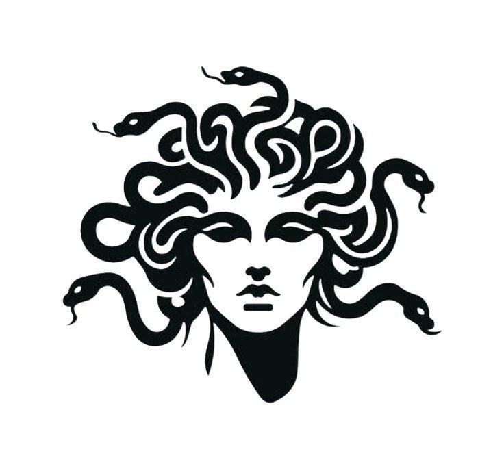 Medusa Sticker  Die Cut Vinyl Decal