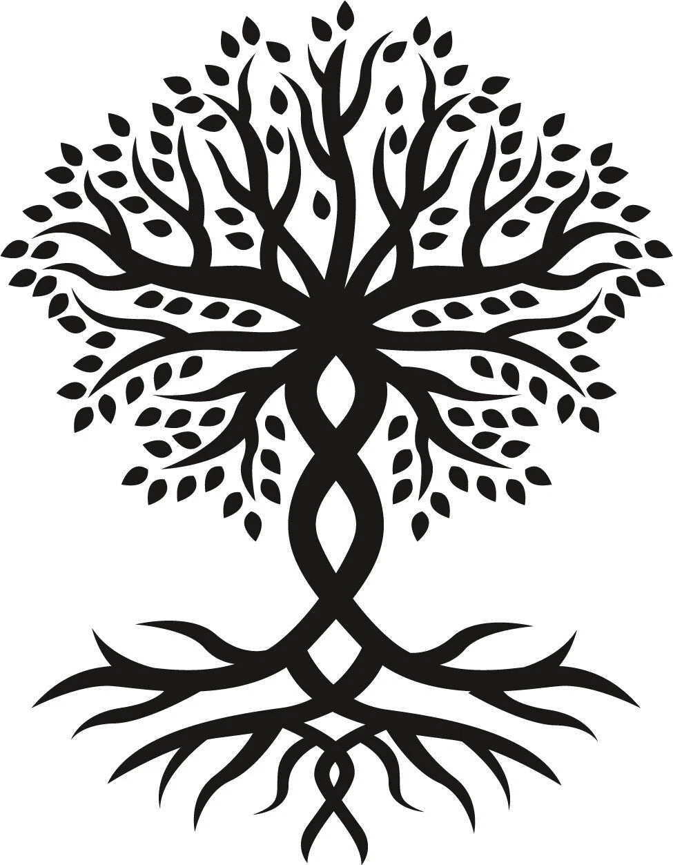 4” Celtic Tree Of Life Sticker Irish Goddess Druid Die Cut Vinyl Decal