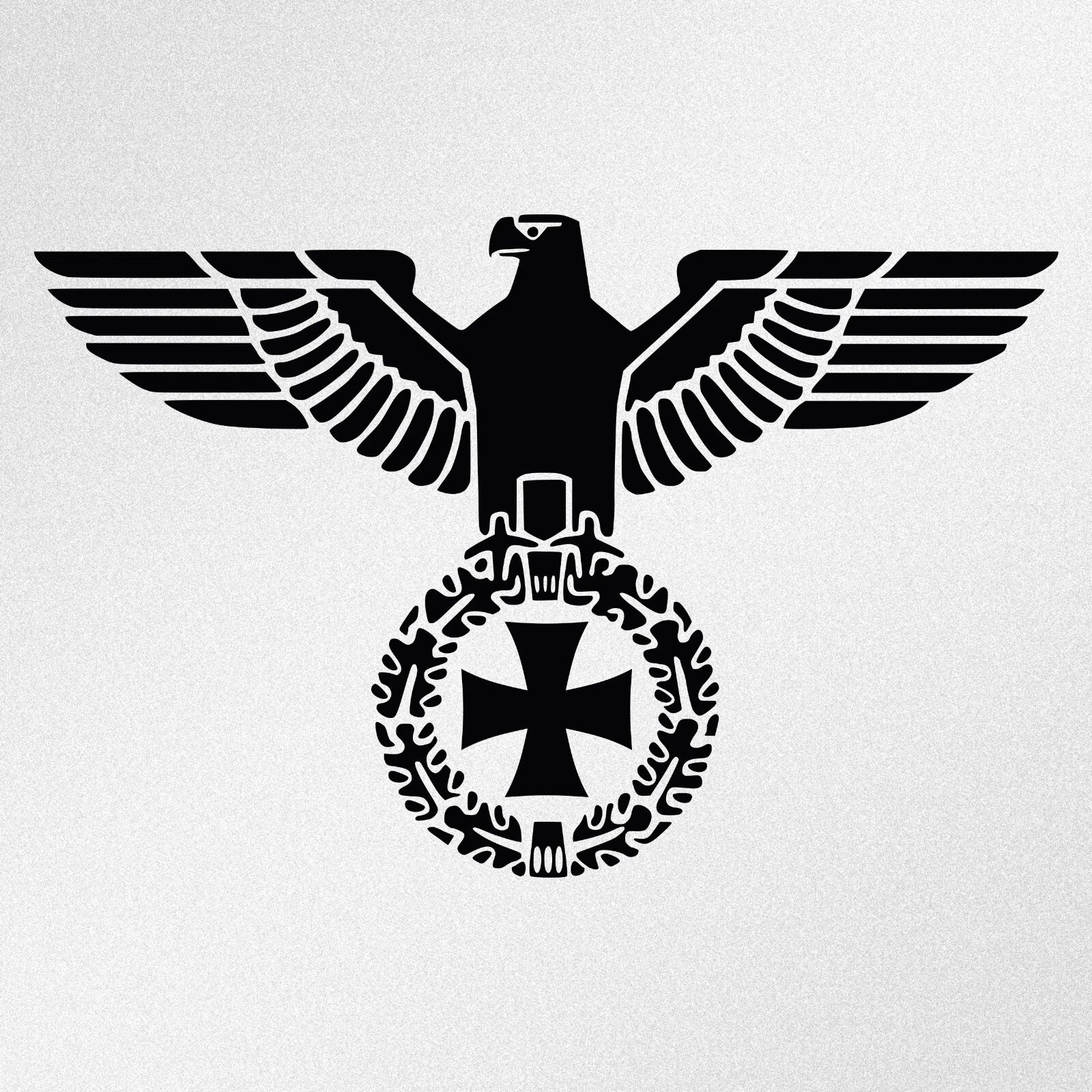 German Imperial Eagle Iron Cross Die Cut Vinyl Decal