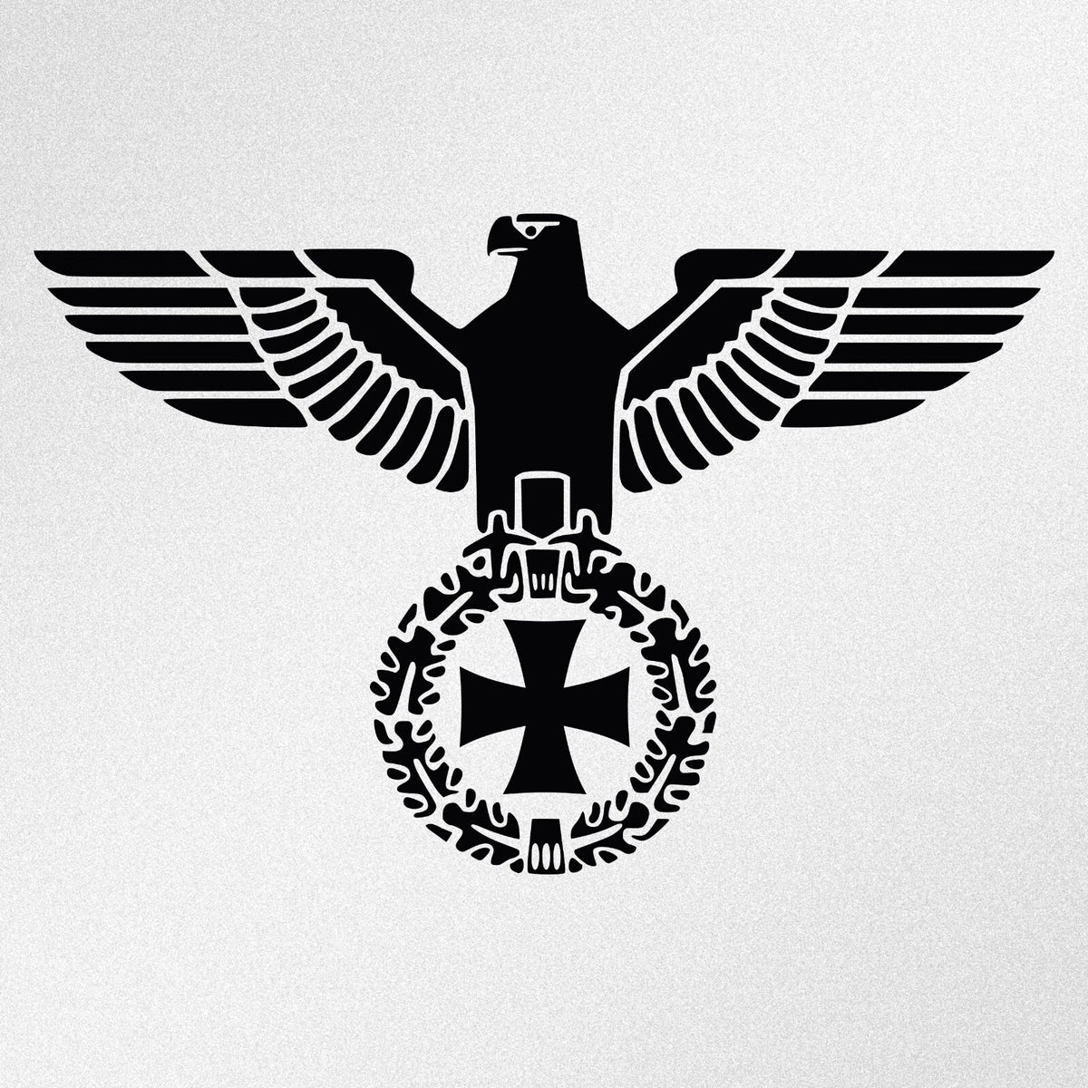 German Imperial Eagle Iron Cross Die Cut Vinyl Decal