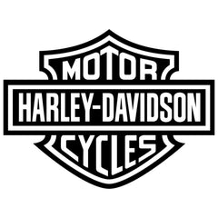 Motorcycle Shield Harley Vinyl Decal Sticker ANY Color FREE SHIP! Die Cut Vinyl Decal