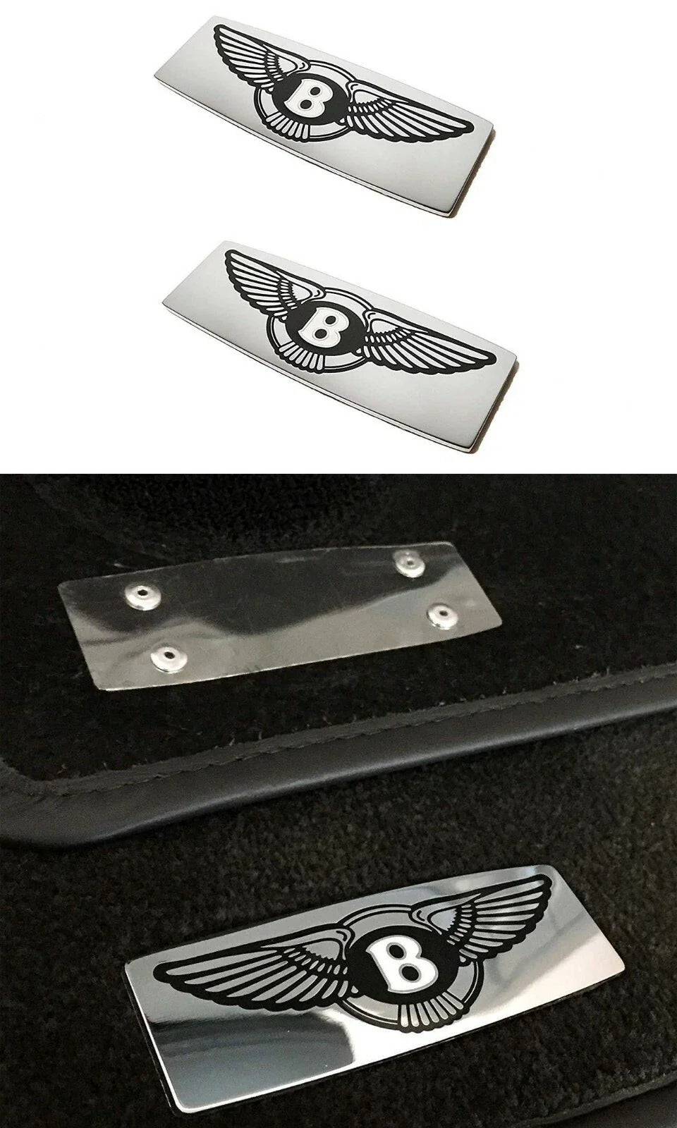 Metal Emblems Die Cut Vinyl Decal