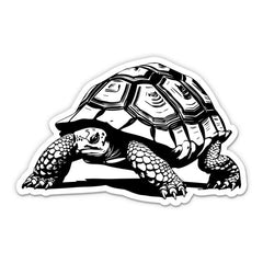Tortoise Die Cut Vinyl Decal
